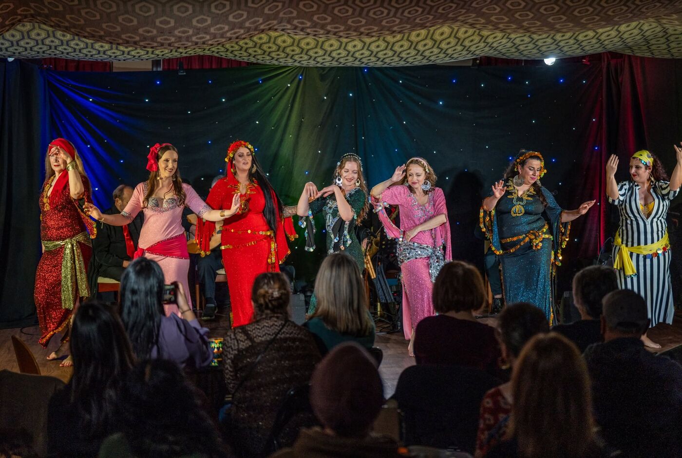Dancers performing at Big Egyptian Day Out