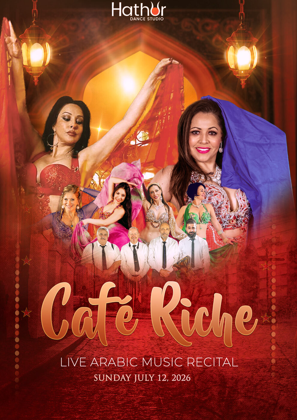 Café Riche Recital program cover